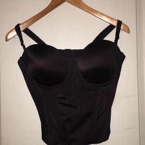 Black waist trainer/bra